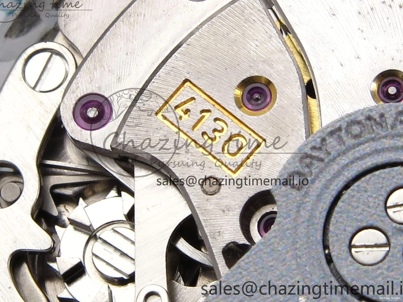 0131 Sophisticated Daytona AET Remould N6F 1:1 Best Edition Blue Dial on Rubber Strap SA 917